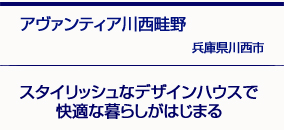 アヴァンティア川西畦野